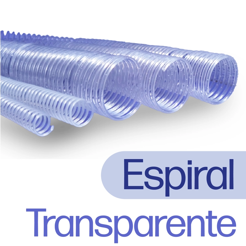 Espiral Transparente marca SPYRA